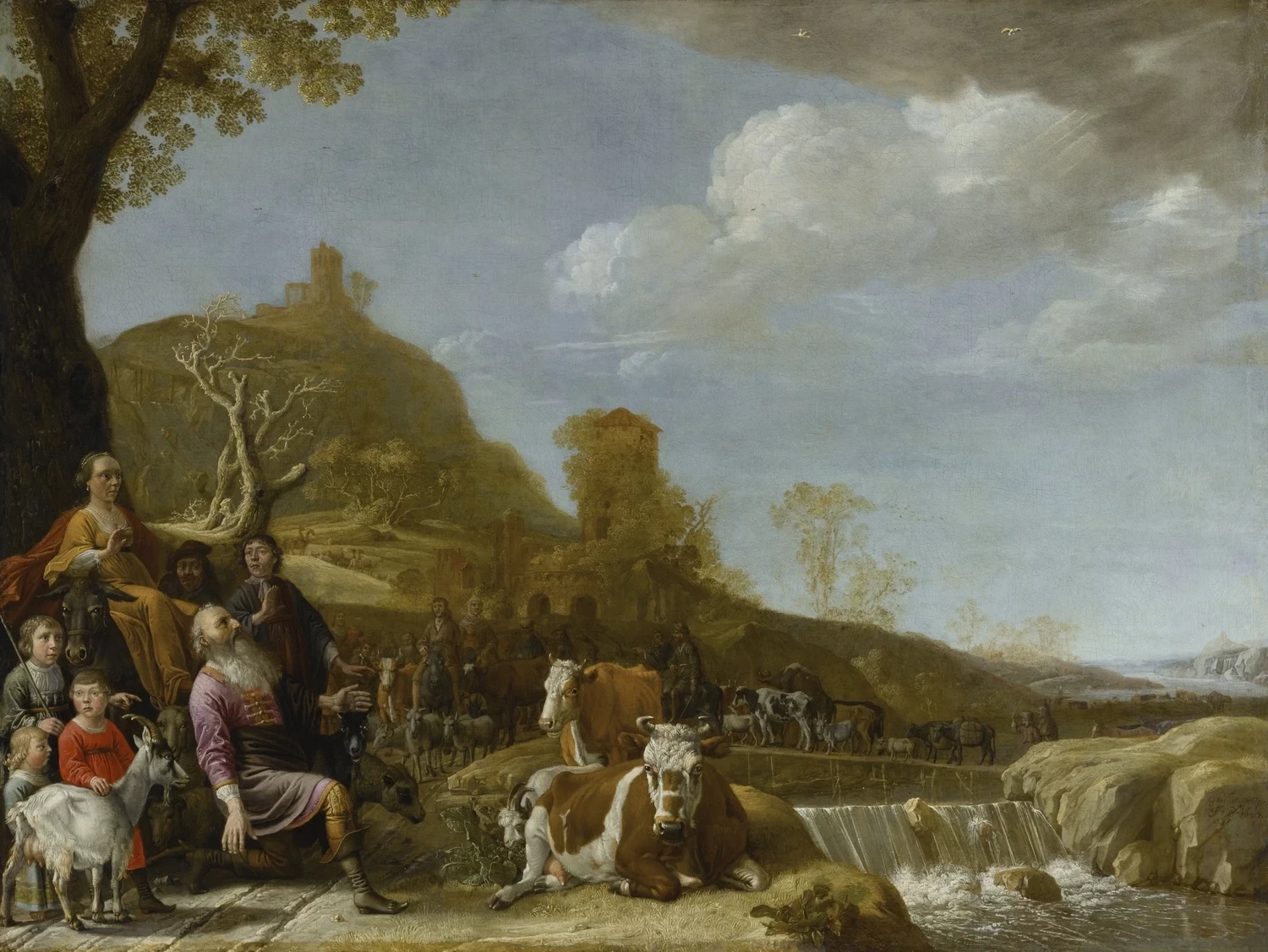 Abramo a Sichem, 1642